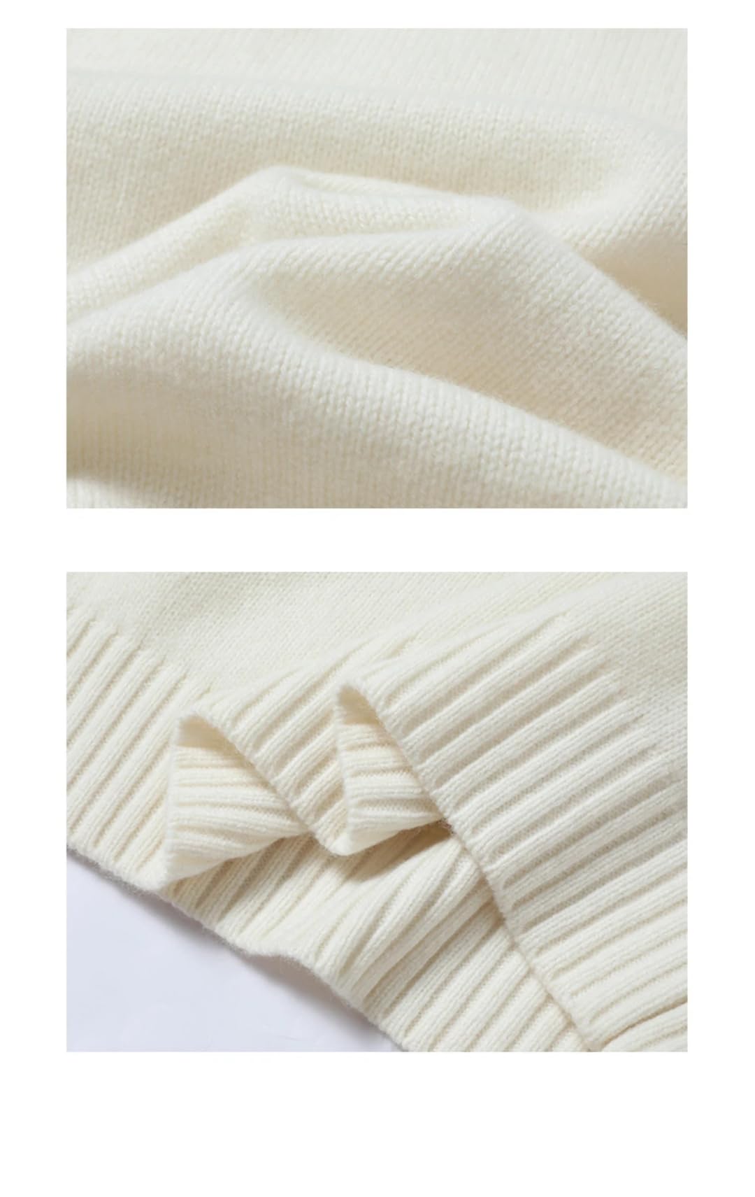 Damski sweter z golfem w jednolitym kolorze, oversize, sweter na co dzień