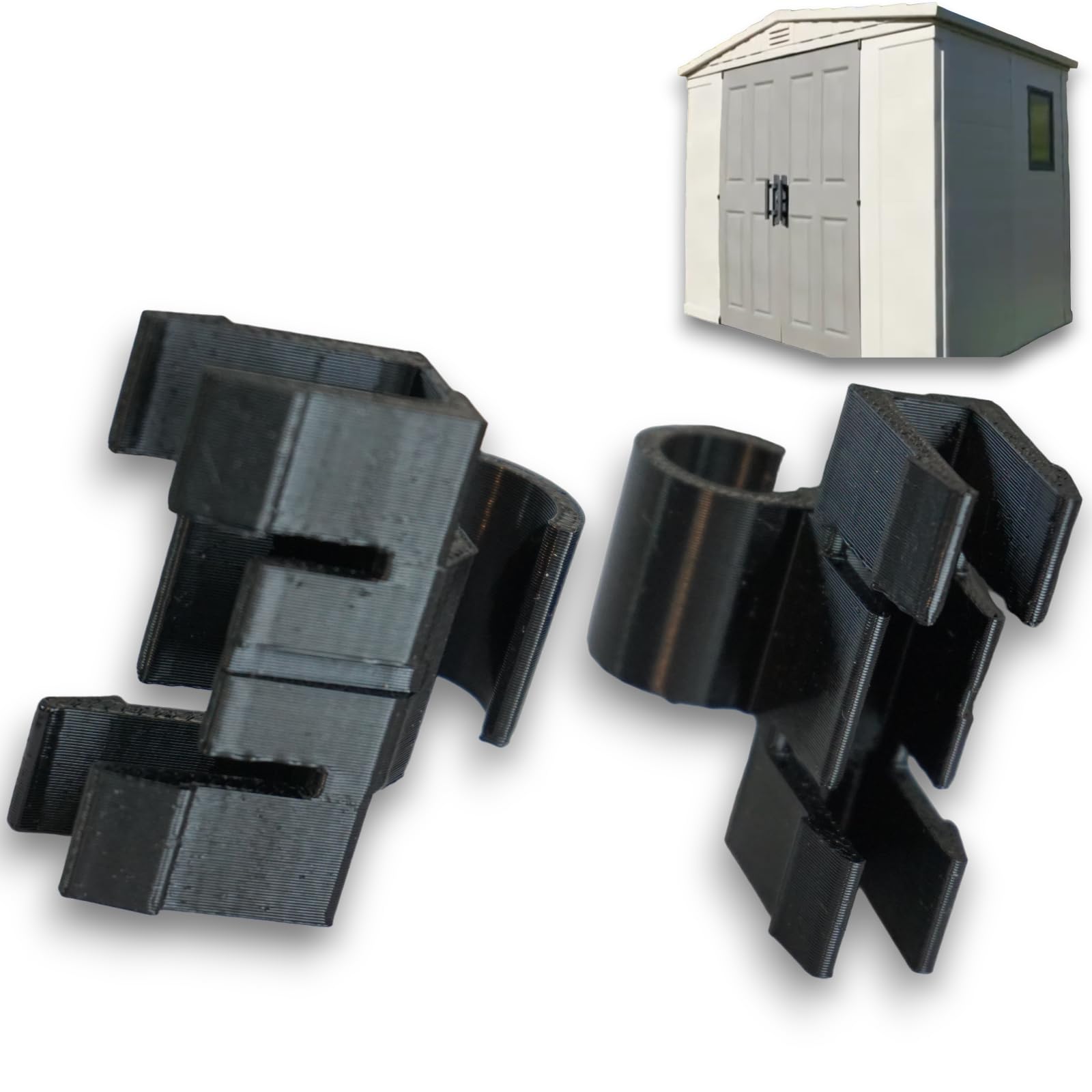 DX Hinge Replacement for Keter Factor Apex Shed (2018 Model) – Shed Door Hinge Repair Part – Secure Fit – Set of 2 – UK Made DIY Best Buy®
