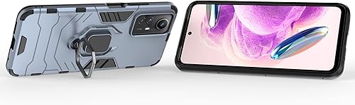 Miniatura 4 de Funda para Xiaomi Redmi Note 12S 4G Caso,Soporte de montaje magnético para coche Funda Shell para Xiaomi Redmi Note 12S 4G Caso Azul