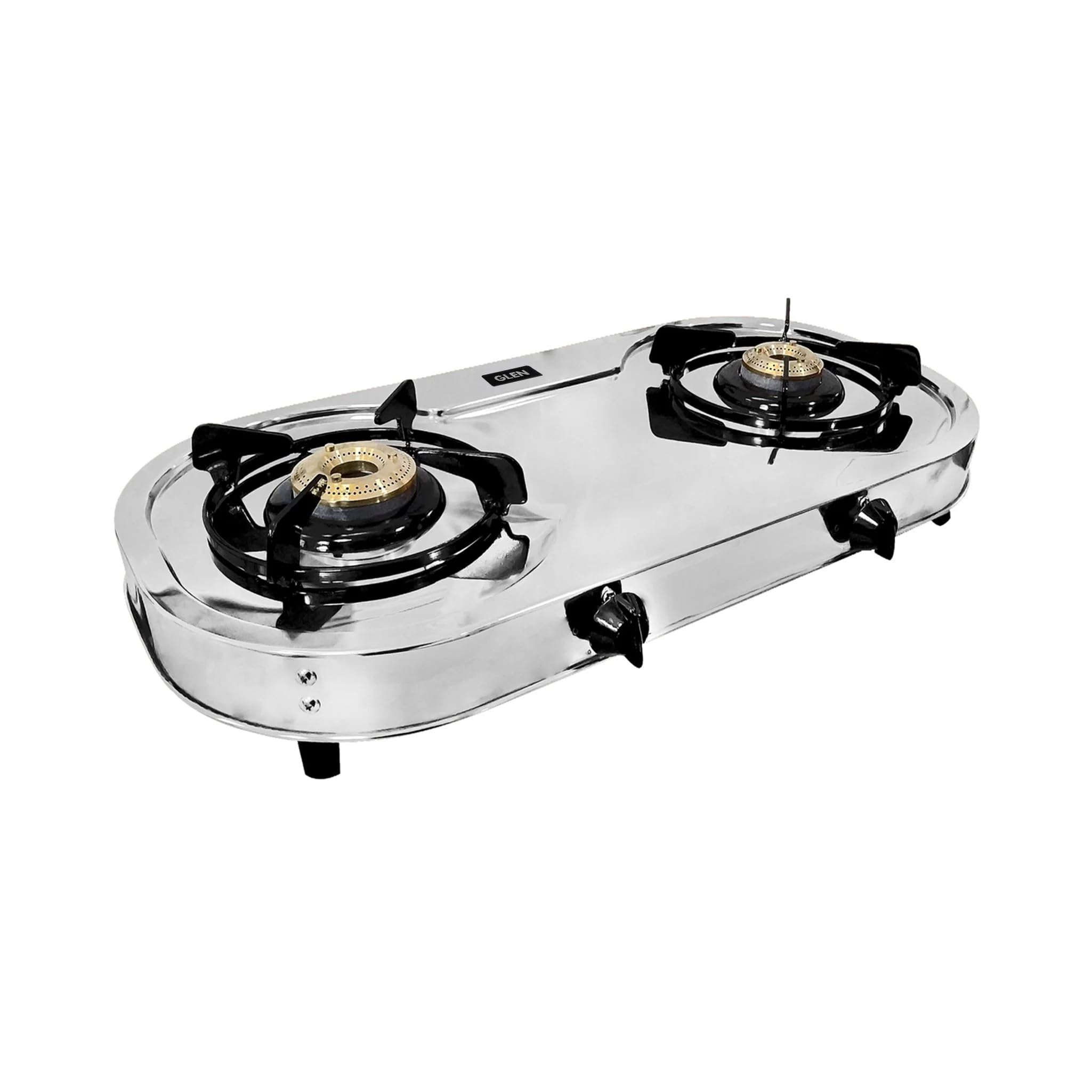 Glen Gas Stove 2 Burner | Stainless Steel LPG Gas Stoves With Brass Burner | ISI certified 2 Years Warranty (CT1026SS)-picture-21