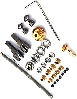 DEVMO RC Model Metal Front Axle Part Compatible with W-P-L 1/16 B14 B24 B16 B36 Accessory