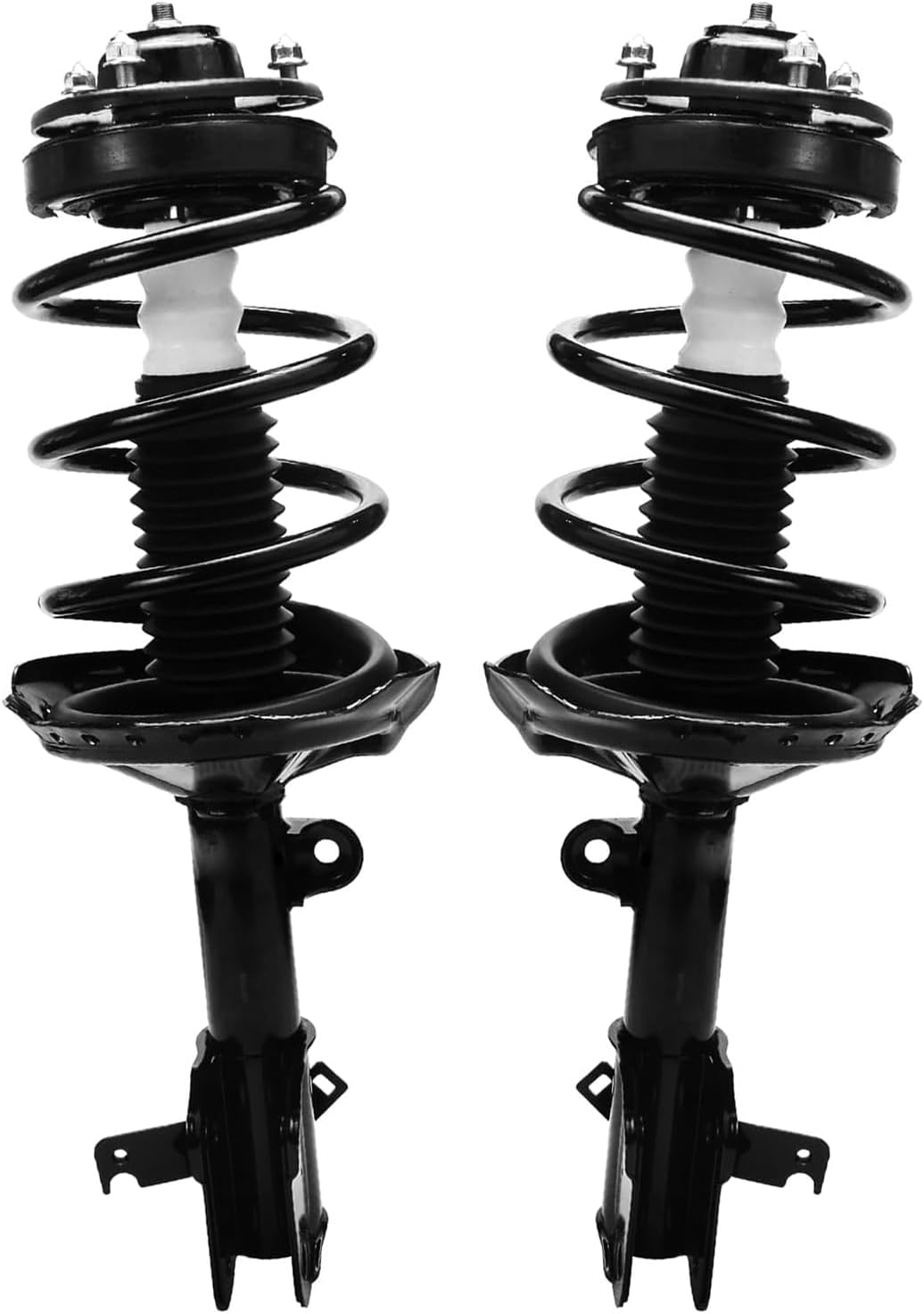 Detroit Axle - 6pc Struts Shocks Kit for FWD 2005 2006 2007 Honda Odyssey Complete Front Quick Install Ready Struts w/Coil Springs Assembly Sway Bars + Rear Shock Absorbers Replacement Suspension
