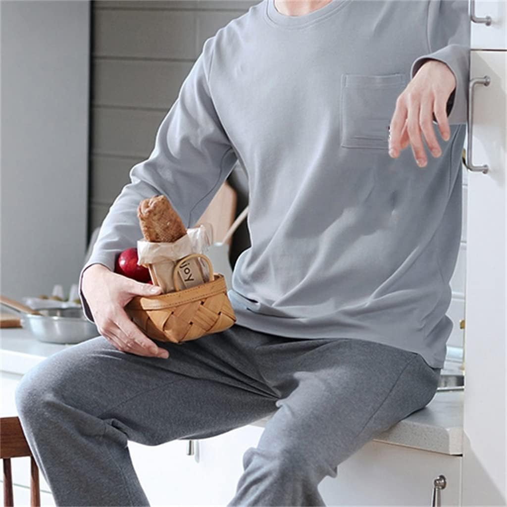 Pajamas Spring and Autumn Long Sleeve Youth and Winter Casual Sports Cotton Homewear