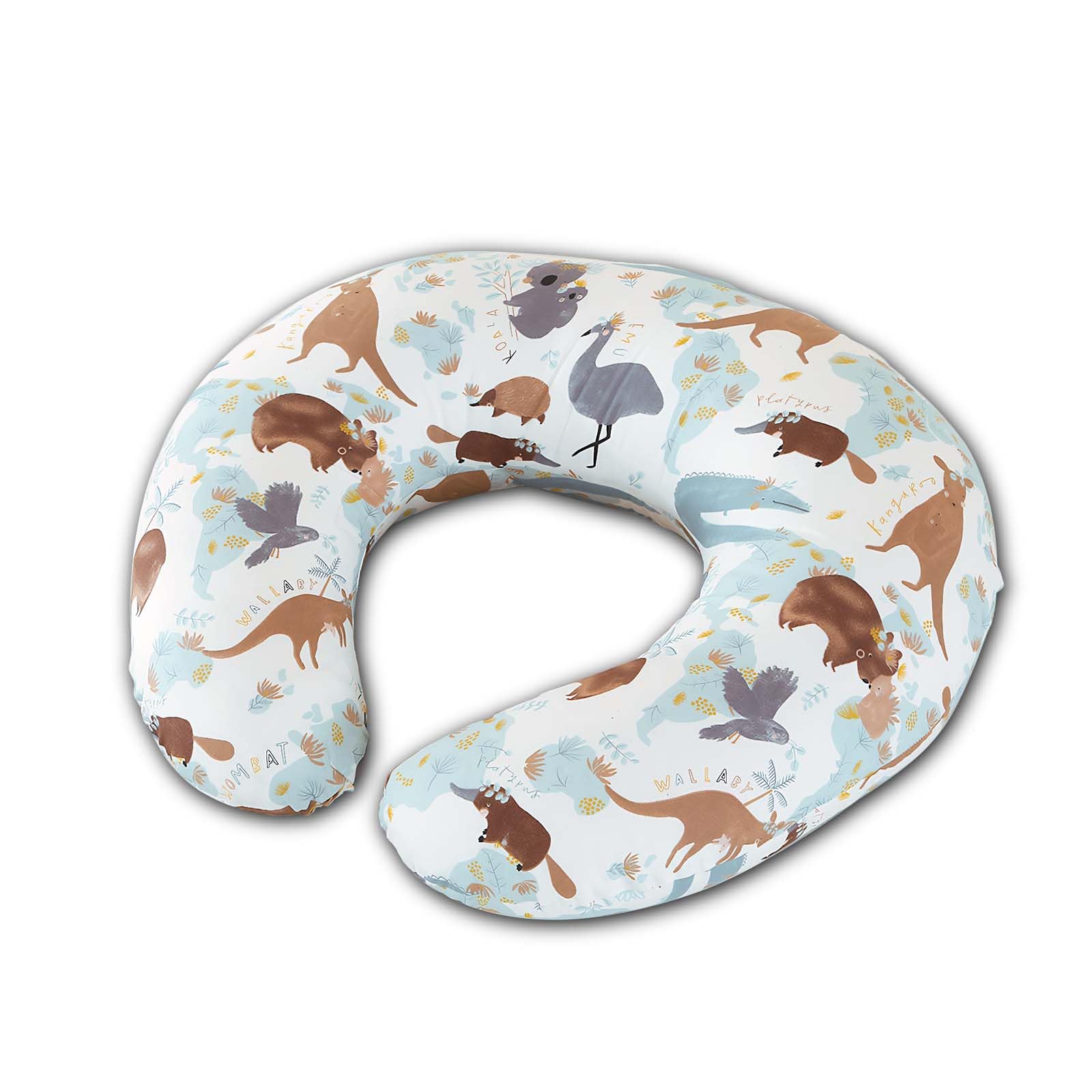 Topchances Pregnancy Pillow,Nursing Pillow Multifunctional Breastfeeding Pillow with 100% Cotton Pillowcase U Shaped Pregnancy Pillow,Gifts for Moms-Washable Breastfeeding Pillows (Kangaroo)
