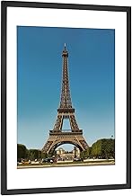 18x24 Poster Frame, Solid Wood 18x24 Frame with Plexiglass for 16x20 for Wall Mounting Hanging Picture Frame- Perfect for Living Room, Bedroom, Nursery, Wedding(Black)