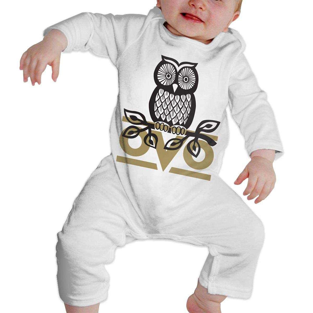Baby Romper OVO Owl Infant Long Sleeve Bodysuit One Piece Outfits Jumpsuit