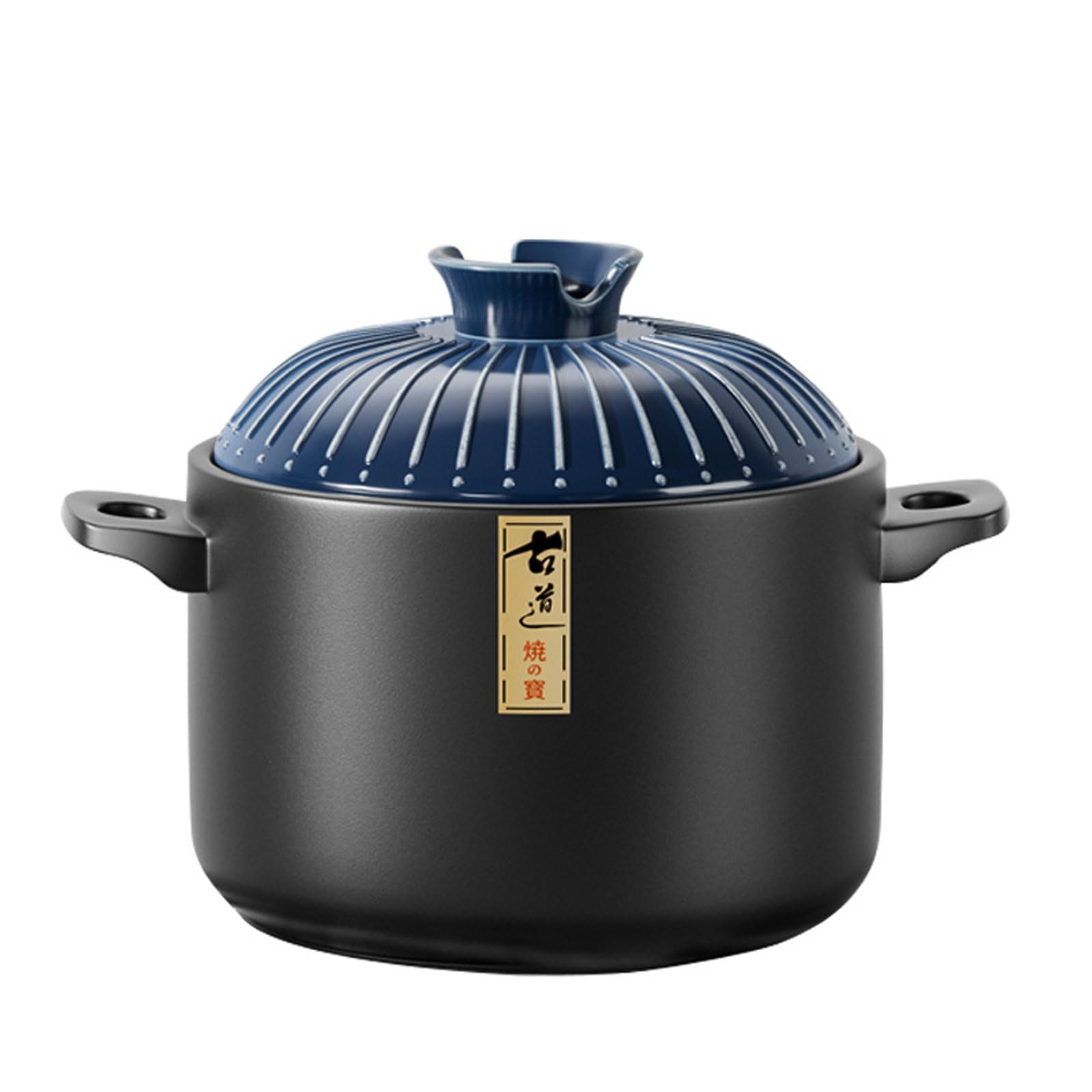 Olla de cerámica japonesa para cocinar guisos familiares a fuego lento