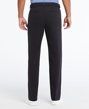 Savane Men's Ultimate Performance Pleated Chino Pants