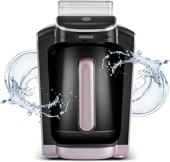 Karaca Hatır Automatic Turkish Coffee Machine Rosegold with Water Chamber
