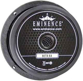 Eminence American Standard Series Beta-6A 6" Mid/Bass Pro Audio Speaker, 175 Watts at 8 Ohms