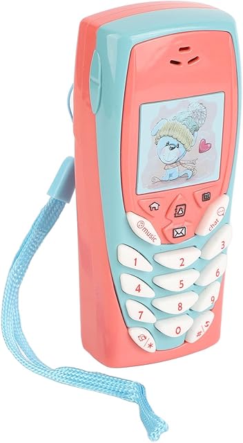 Shanrya zabawka dla niemowląt telefon, nauka granie w telefon zabawka plastikowa powłoka muzyczna zabawka symulacja na imprezę od ponad 3 lat