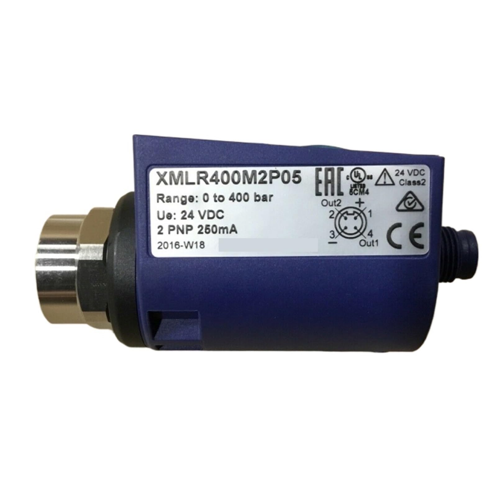 ZVQYSGIW XMLR400M2P05 24 VDC 2PNP 250mA Pressure Sensor