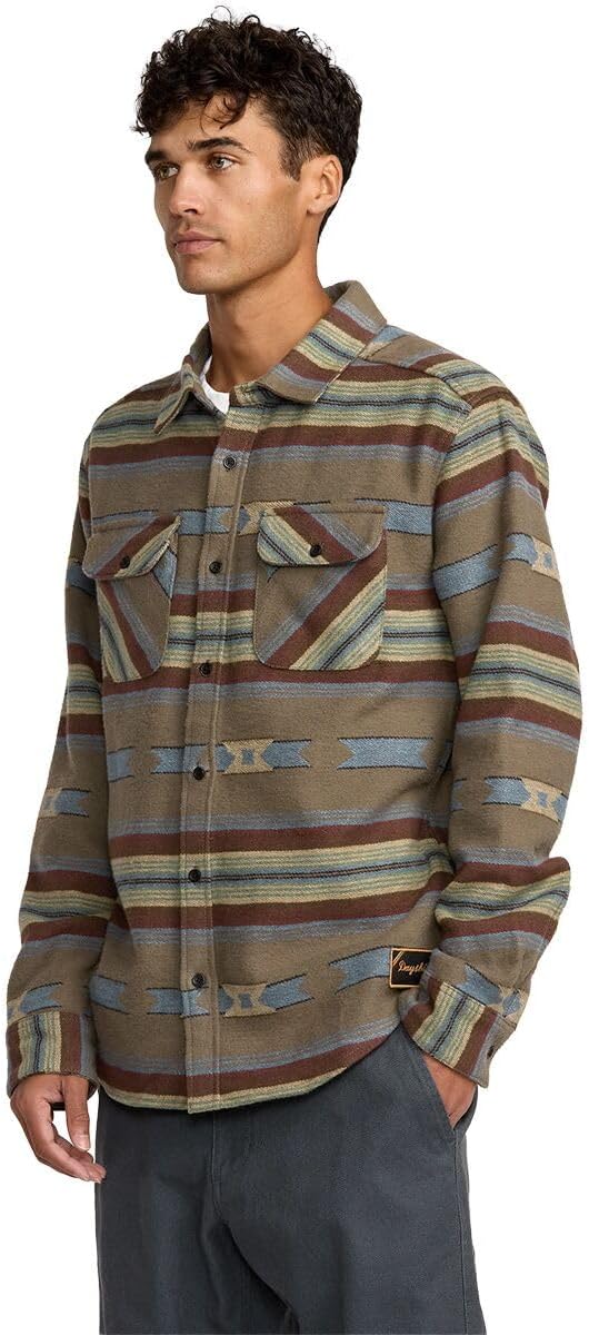 RVCA mens Dayshift Blanket Flannel Long Sleeve - Image 6