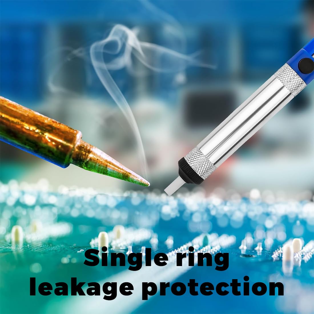 2 Pezzi Pompe Dissaldanti, Succhia Stagno, Pompa Dissaldante Professionale per l'aspirazione di Stagno di Saldatura liquido, Accessorio Indispensabile per Saldatore Professionale
