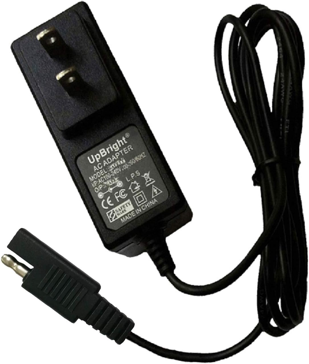 UpBright 12V AC/DC Adapter Compatible with Marcum LX-9 LX-9L LX-7 LX-7L LX-5 LX-5i LX5 i Sonar Under Water Camera Ice Flasher Combo RWX-ADCW-120100U M3L M1 M5L MX-7GPS LiFePO4 Power Battery Charger