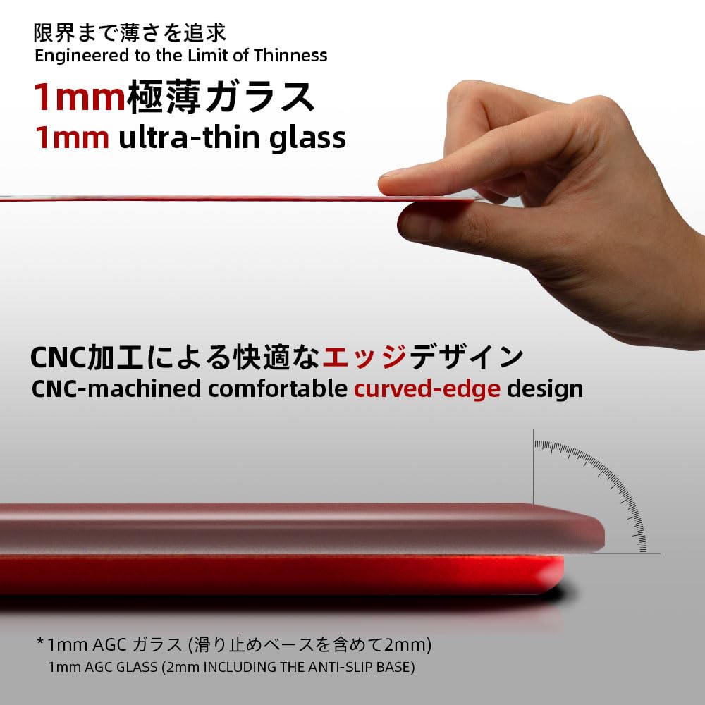 TALONGAMES　稲荷　INARI　ガラスマウスパッド TALONGAMES ULTRAPAD ART シリーズ 稲荷 INARI ゲーミングガラスマウス