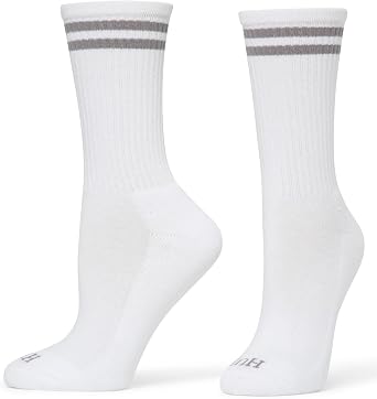 HUE Women's Sport Crew Sock 5 Pair Pack