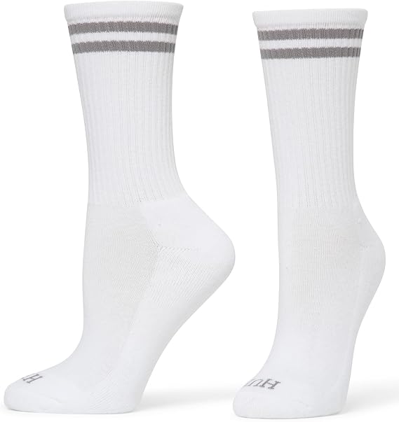 HUE Women's Sport Crew Sock 5 Pair Pack