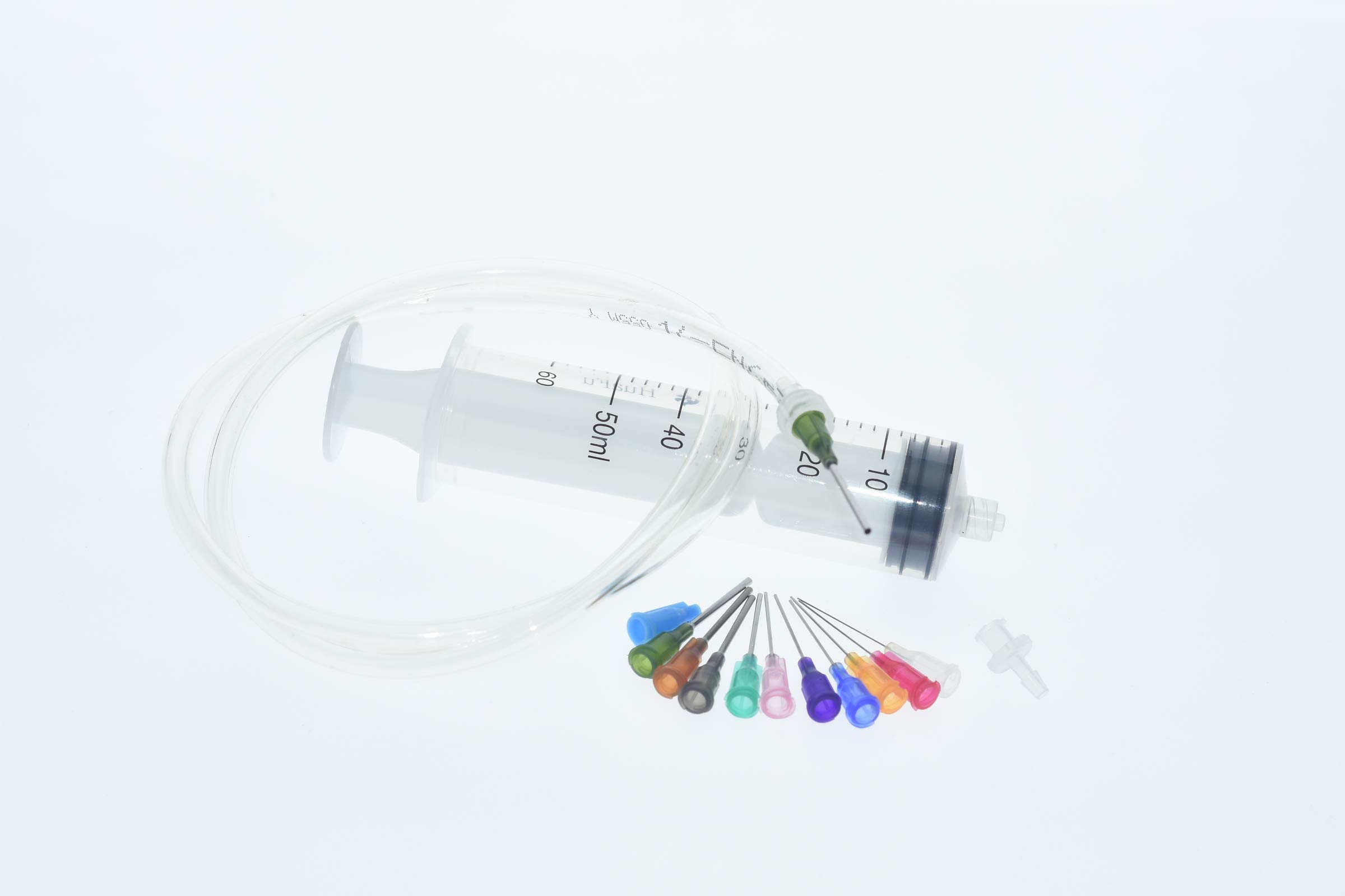 500/550ml Large Plastic Syringe Long Tip Measuring Syringe for Liquid Refilling Pet Feeding and Hydroponic Nutrients | PH