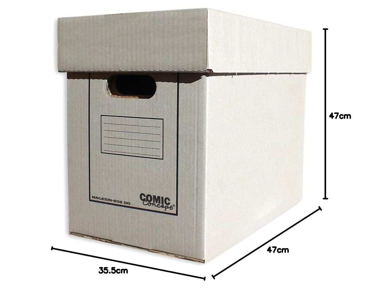 Scatola Da Campeggio Pieghevole 30L - Portaoggetti Plastica Con Copertura In Legno, Per Auto, Casa, Escursioni (29.5x41.5x24 Cm)