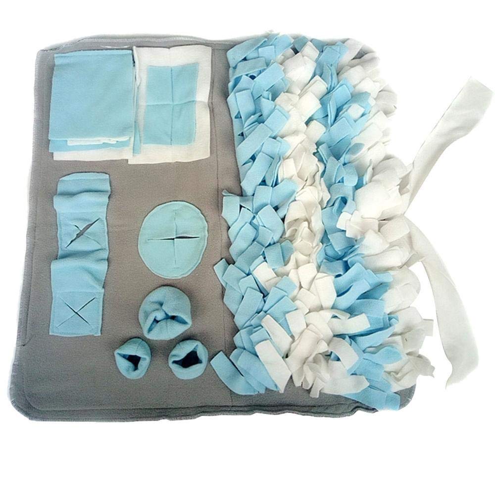 Trainingspads Für Hunde Waschbare Hundekatze Geruch Trainingspad Pet Sniffing Mat Verbrauchen Energie Puzzle Pet Toys Welpe ReleaseStress Pad 2St