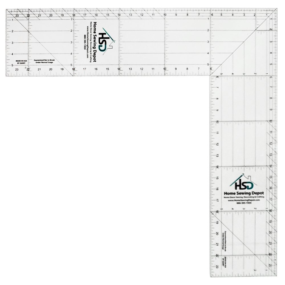 24 Inch Folding Square Ruler