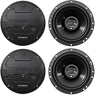 (4) Hifonics ZS653 6.5" 1200 Watt Car Stereo Coaxial Speakers