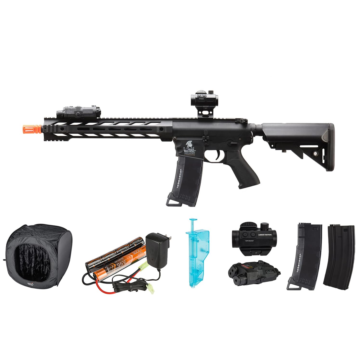 g&g cm16 raider combat machine short - black(Airsoft Gun)