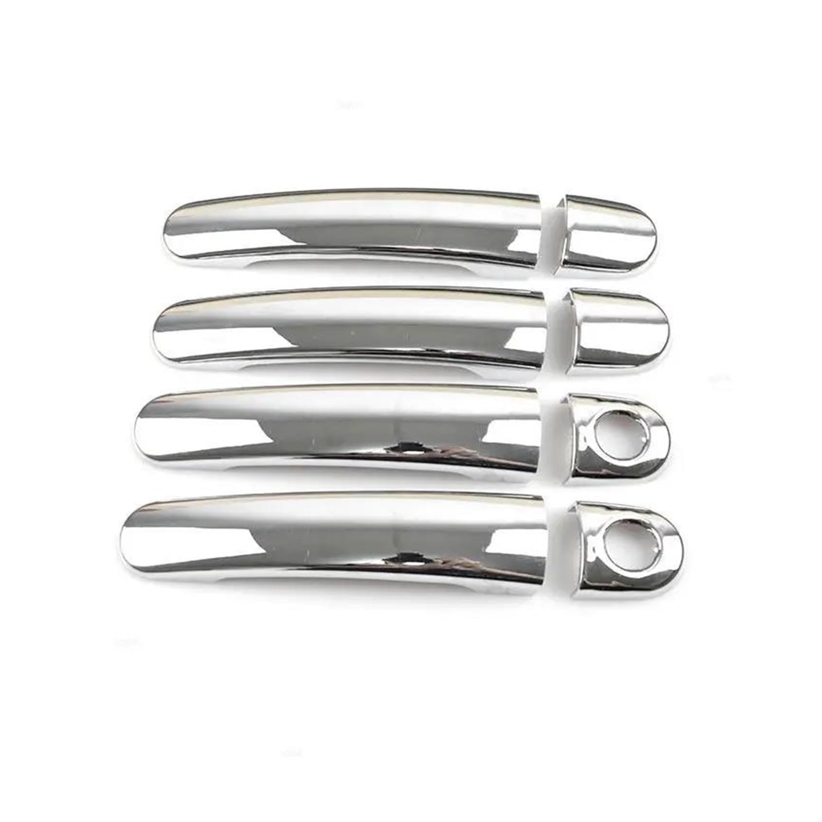 MTVTFECEWG for VW for Golf 4 for Jetta for Bora MK4 1999-2004 for Rabbit A4 1J for Passat B5 1997-2005 Car Exterior Door Handle Covers (Silver A)