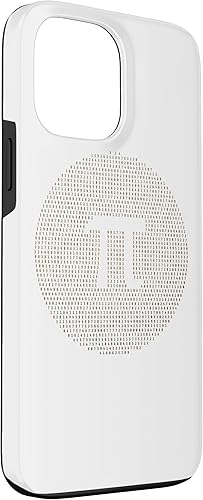 Vista 60 de Digits of Pi in pie Circle with Greek Letter Pi Pi Day Case for iPhone 15