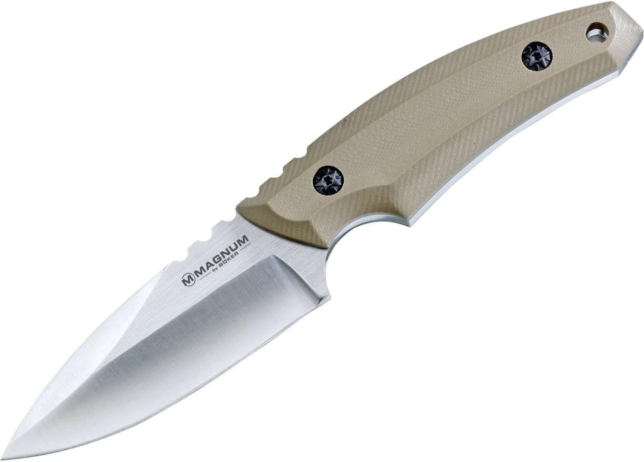 Boker Magnum 02RY001 Pal Knife with 3 1/2 in. Steel Blade, Sand