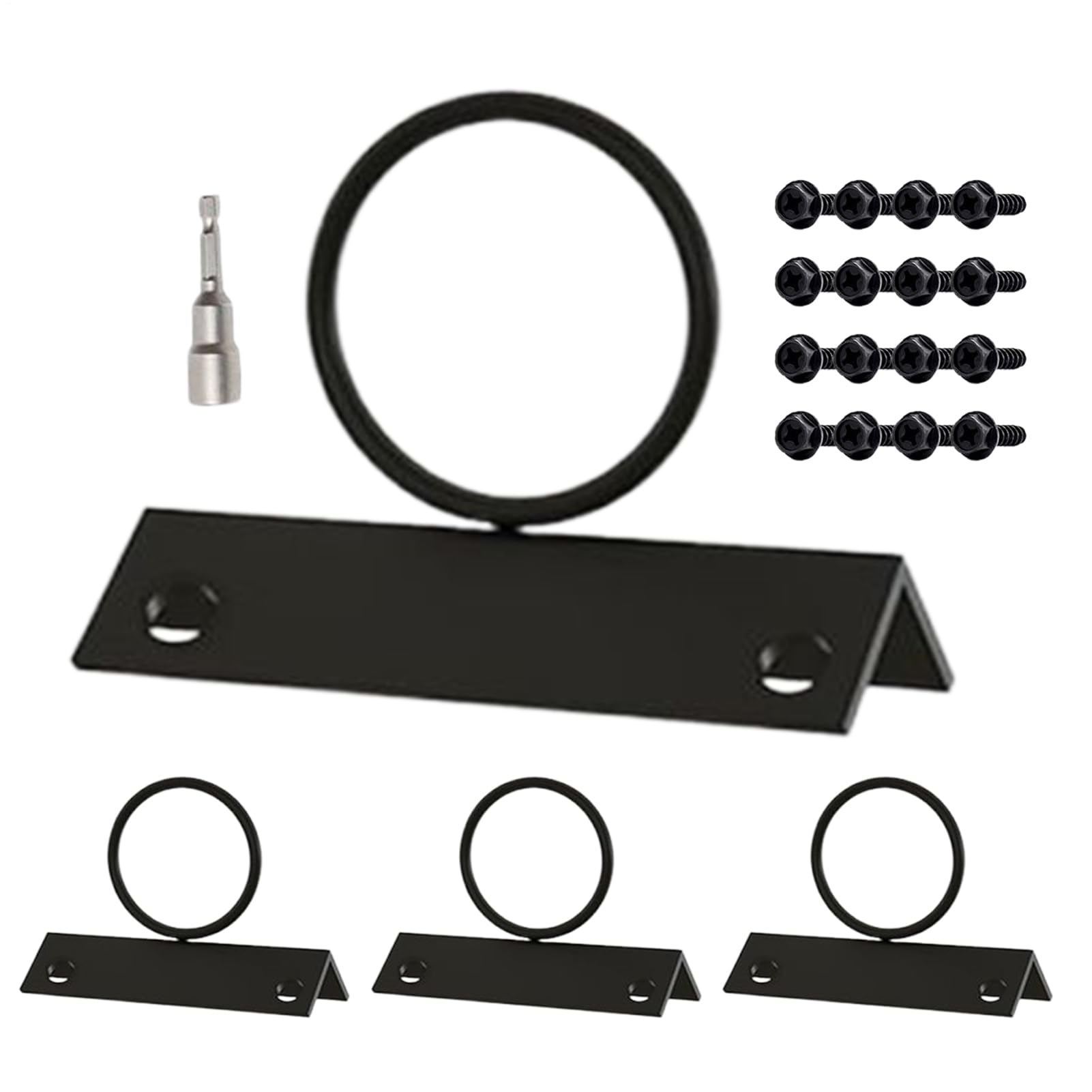 Supports de corde pour rambarde : fixez facilement vos cordages de terrasse