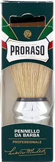 Brocha de afeitar profesional Proraso - Cerdas de jabalí naturales - Brocha de afeitar húmeda premium