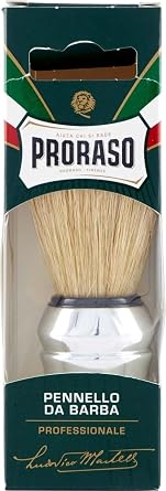 Proraso Professional Shaving Brush - Natural Boar Bristles - Premium Wet Shave Brush