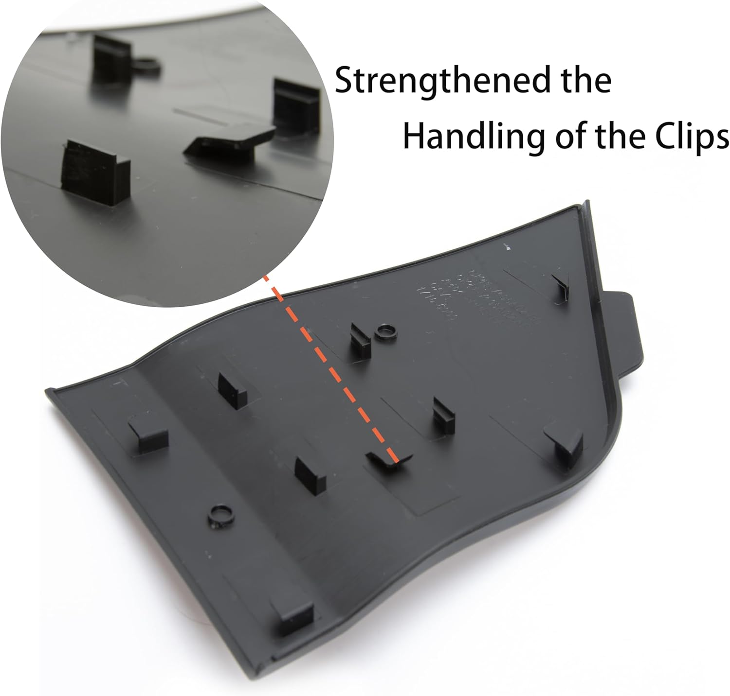 Fuel Filler Housing,Door Gas Cap Cover,Fuel GAS Filler Door Housing Pocket w/Hinge For Ford Transit Van 2015-2023 CK4Z61405A26A, CK4Z61405A26B CK4Z5427936A (Package 1)