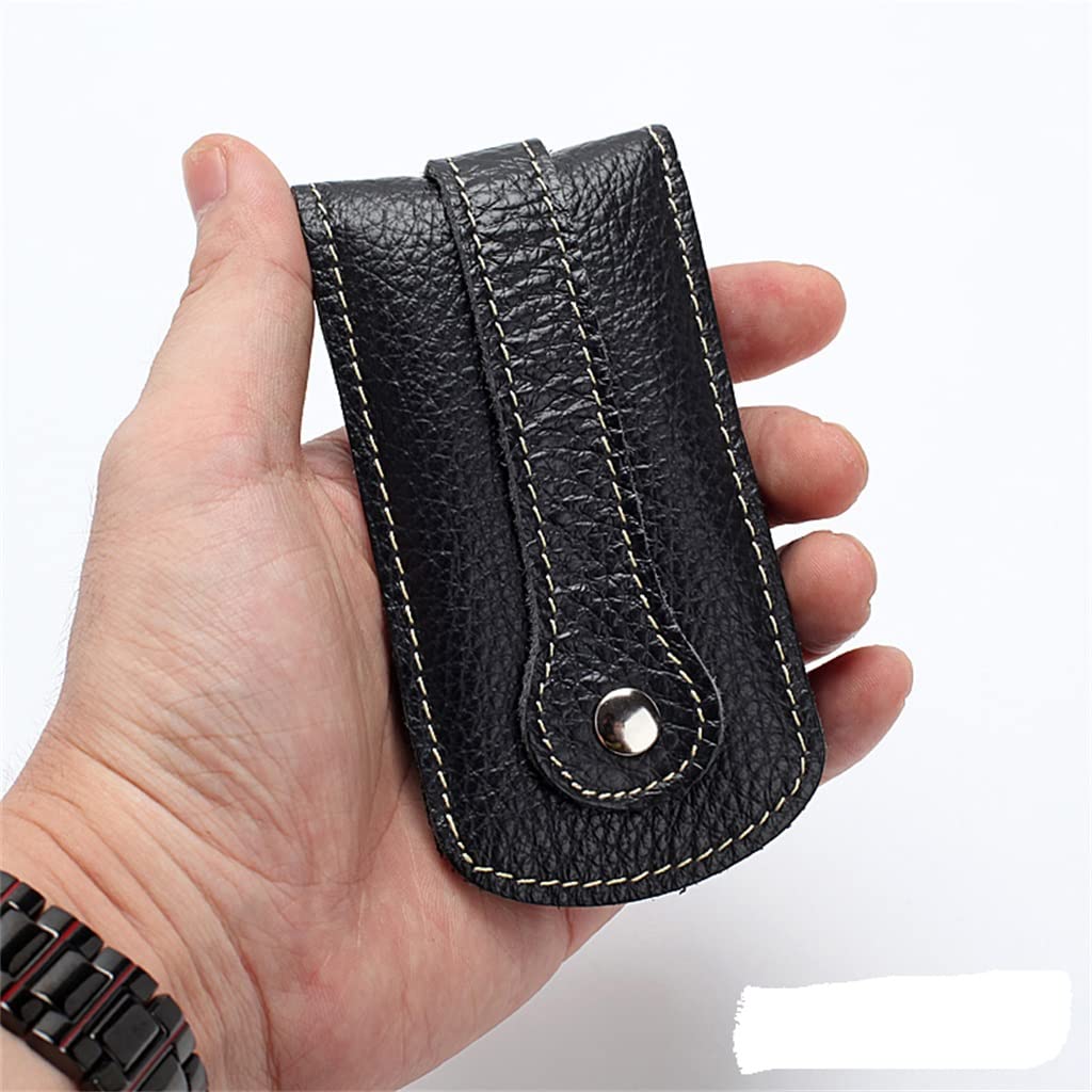 ArinkO Borsa Portachiavi in ​​Pelle compatta e Multifunzionale: Spazio spazioso per Carte da Uomo e da Donna a casa o in Macchina