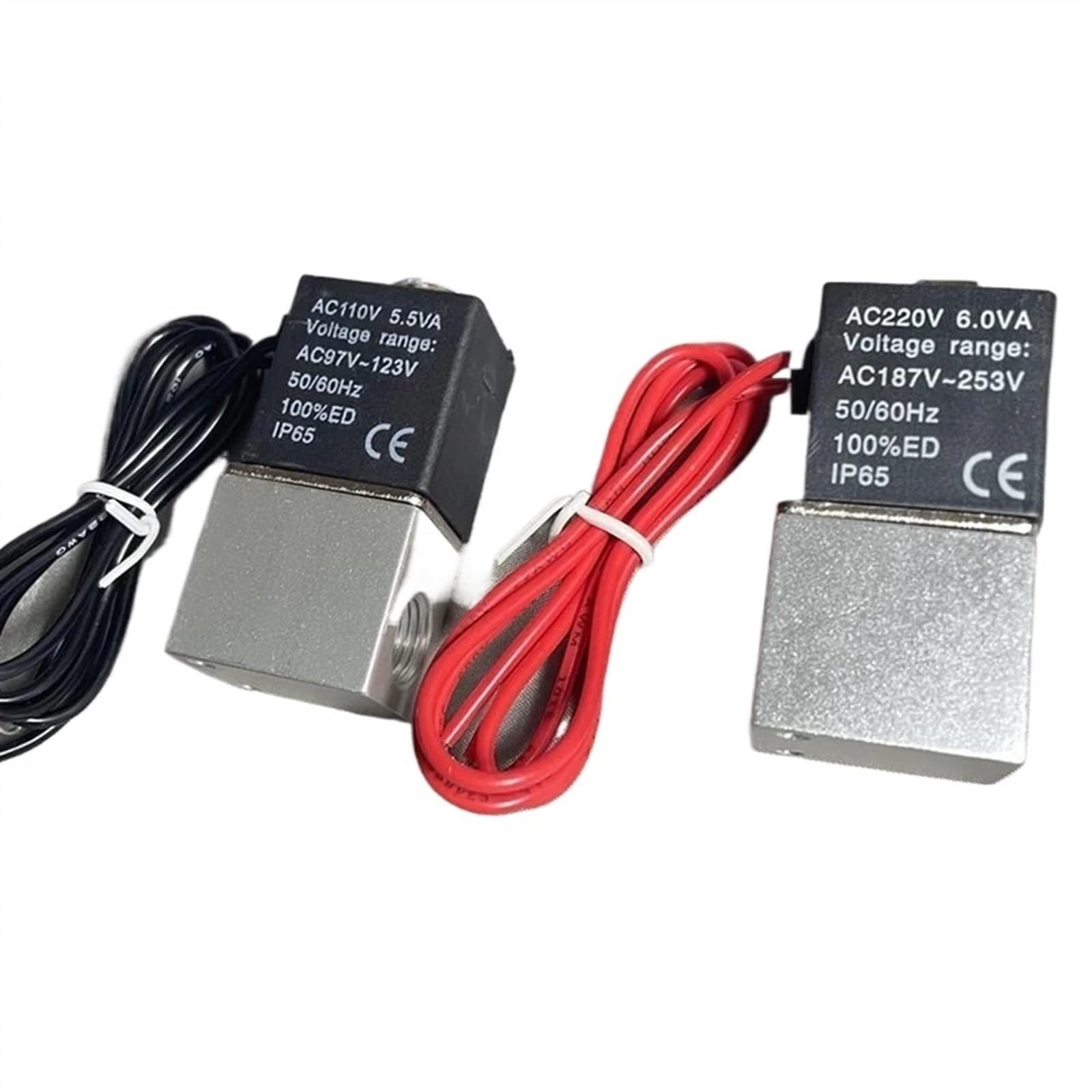 Valvola solenoide in ottone normalmente aperta da 1/8" 12V 24V 110V 220V 380V 2 vie elettrovalvola pneumatica per acqua aria gas bidirezionale (24V_Normally Open)