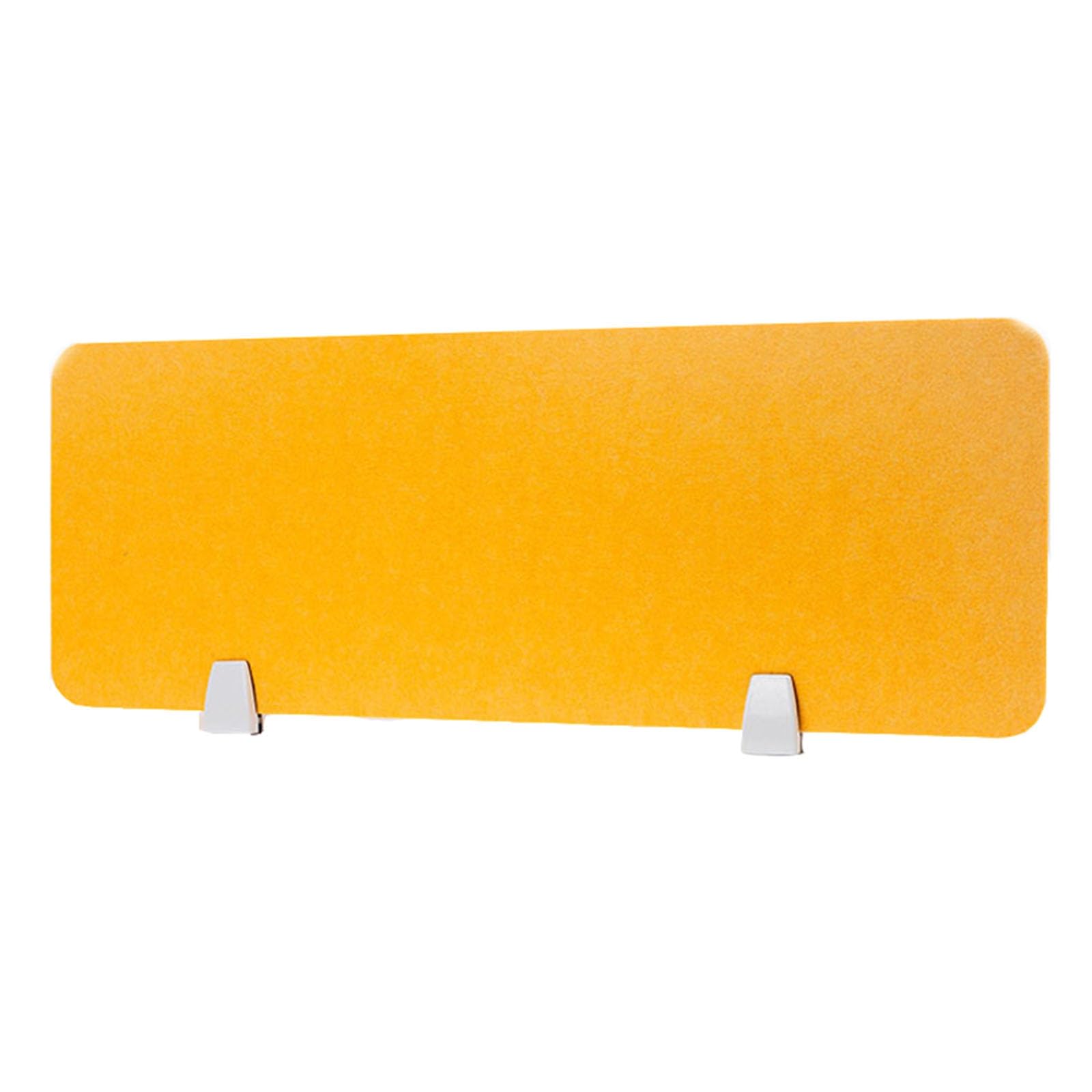 HJYCLFAZU Soundproof Desk Divider Panel for Home Office Privacy, Yellow Acoustic Partition Professional Workstation - 30cm x 60cm 9mm