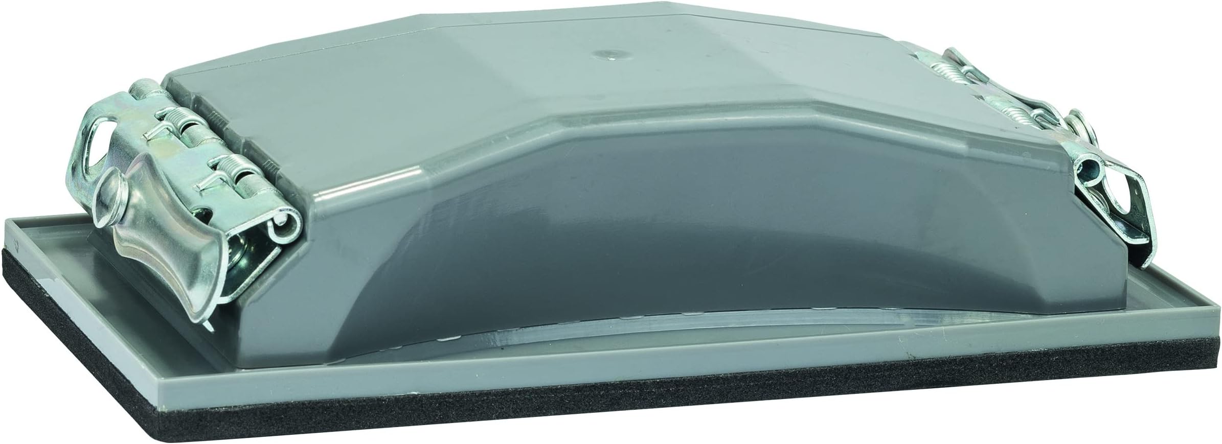Bosch Professional 1x Hand Sanding Block (with Clamps, Plastic, 160 x 85 mm, Accessories for Hand Sanding), Black