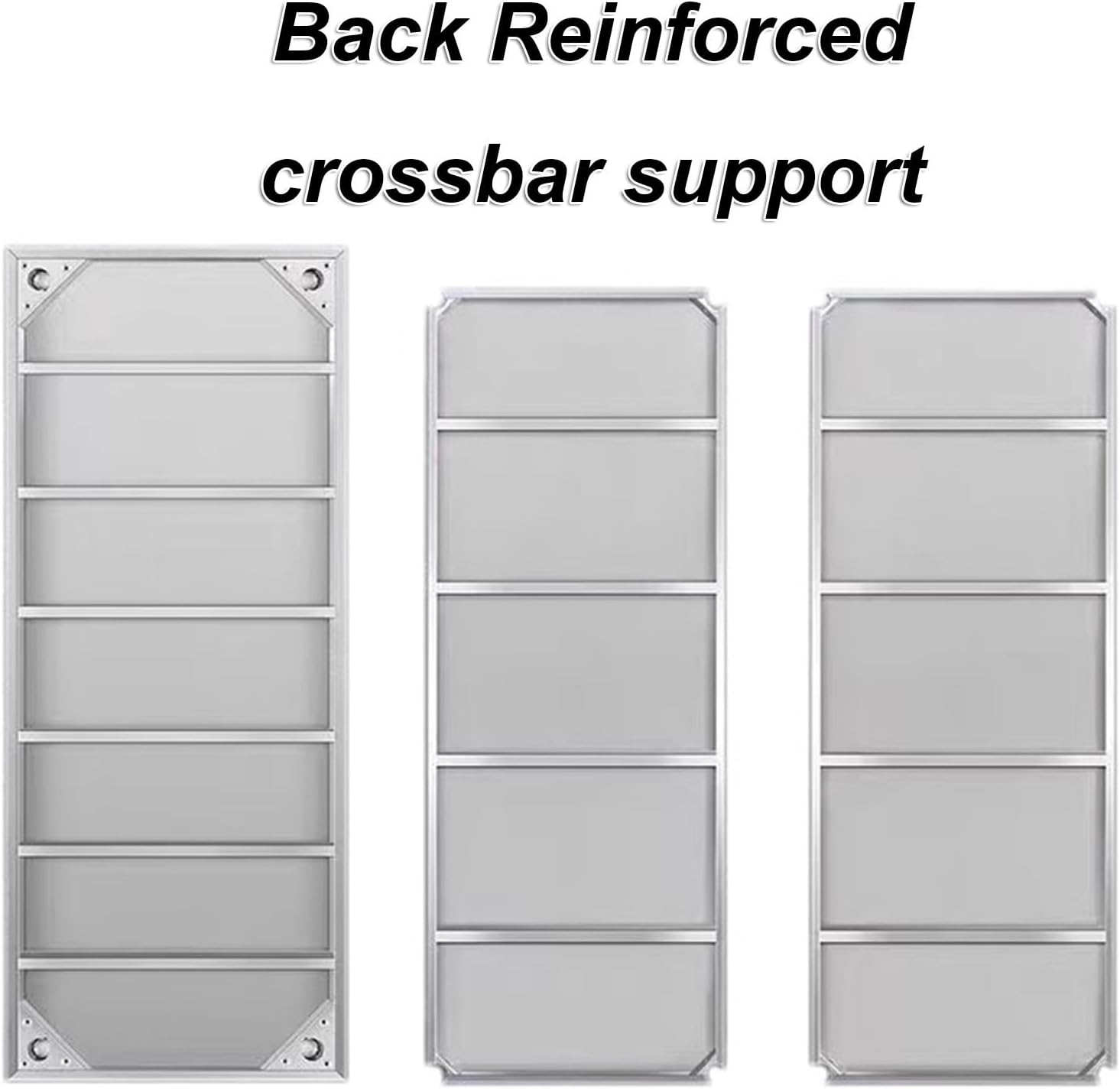 Double Workbench Multifunctional Open Shelves Kitchen Commercial Prep Table Restaurant Chopping Casework Table Packing Table Solid Structure(90x40x80cm)