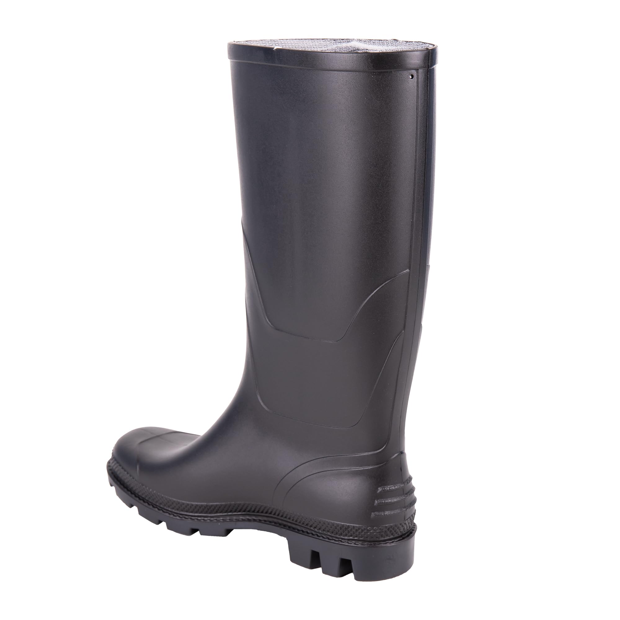 Cofan Botas de agua con caña alta | PVC | Negro | Resistentes al agua, aceites y grasas