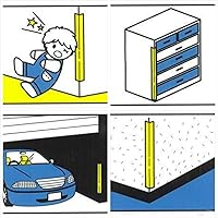 Vista 5 de Miracle - Borde protector de silicona para muebles con cinta 3M en ambos lados. Protector de esquinas, seguridad para bebés, Protector de borde