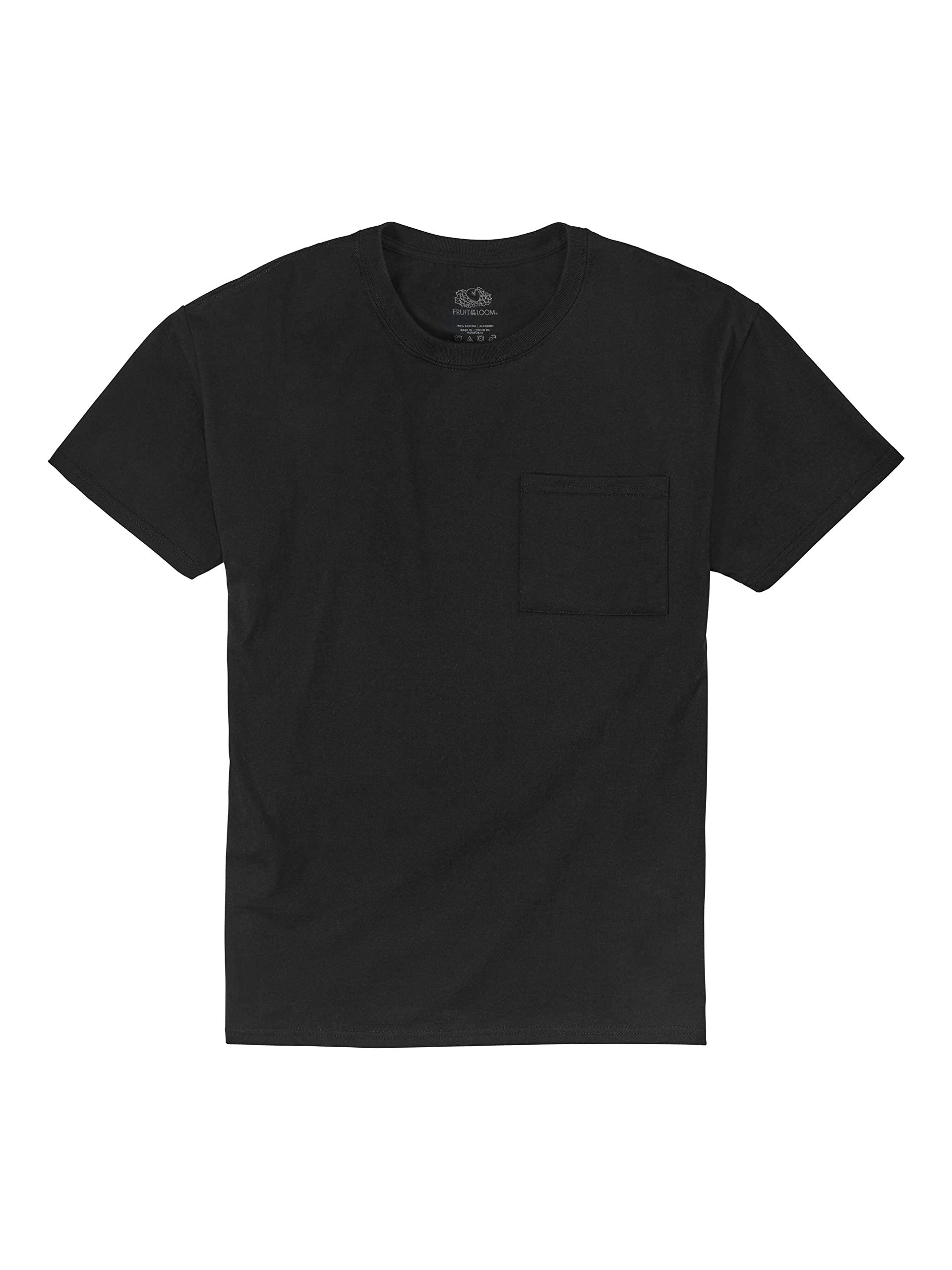 Fruit of the LoomMen's Big & Tall Eversoft Cotton Short Sleeve T Shirts, Breathable & Moisture Wicking with Odor Control