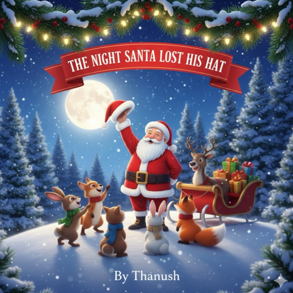 The Night Santa Lost Hat: A Fun Christmas Adventure for Toddlers