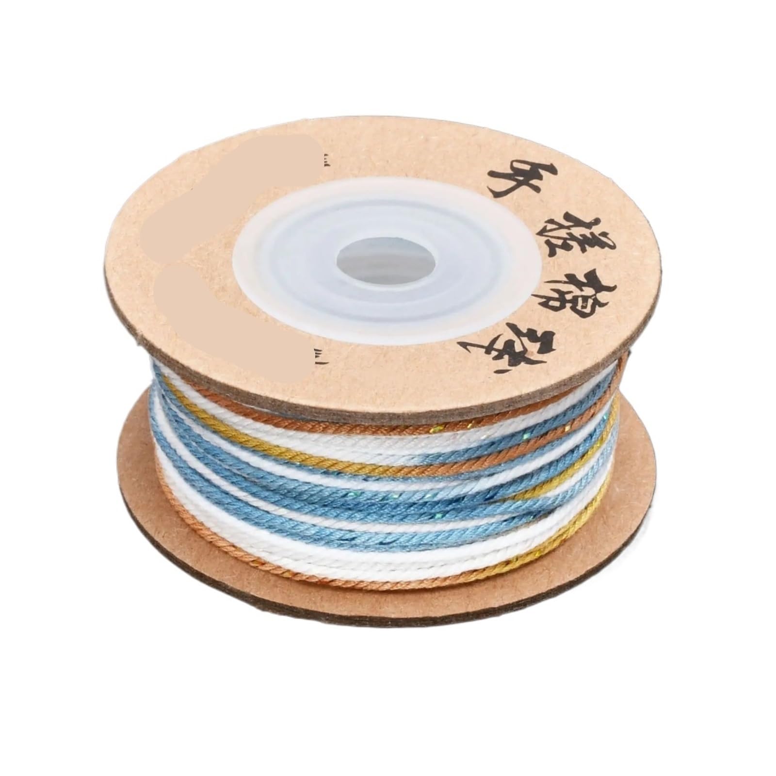 Cotton Macrame Cord 1.0/1.2mm Cotton Twisted String Cord Waxed Macrame Thread For DIY Craft Lanyard Braided Bracelet Jewelry Making(Color6,1.0mm 30m 32.8 Yards)