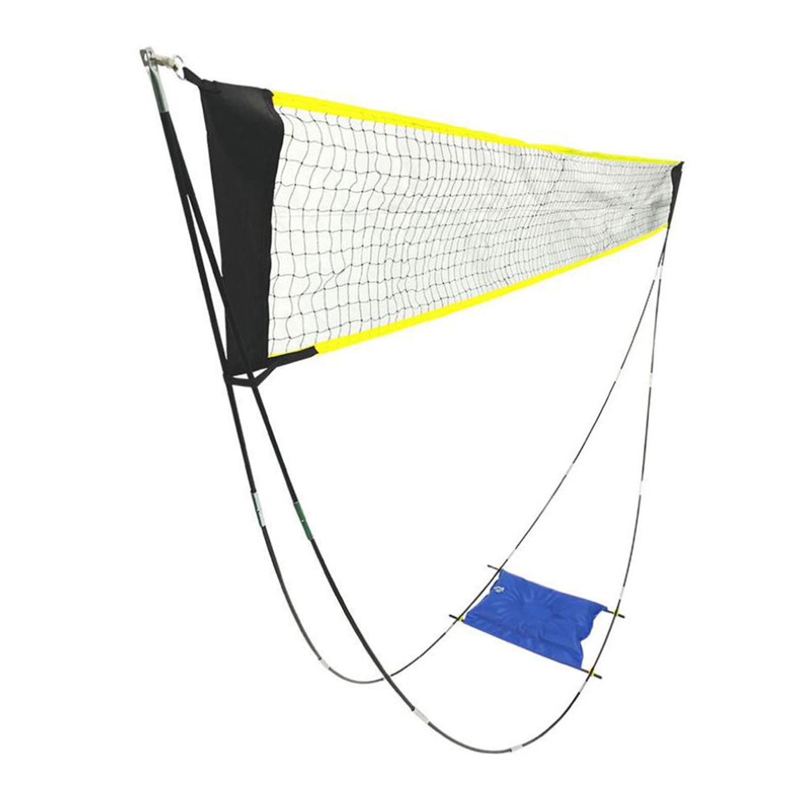 Portable Badminton Net Sports Badminton Net Included Carry Bag Heavy Duty Pickleball Net Beach Net Set Volleyball Net Backyard for Match-image-20