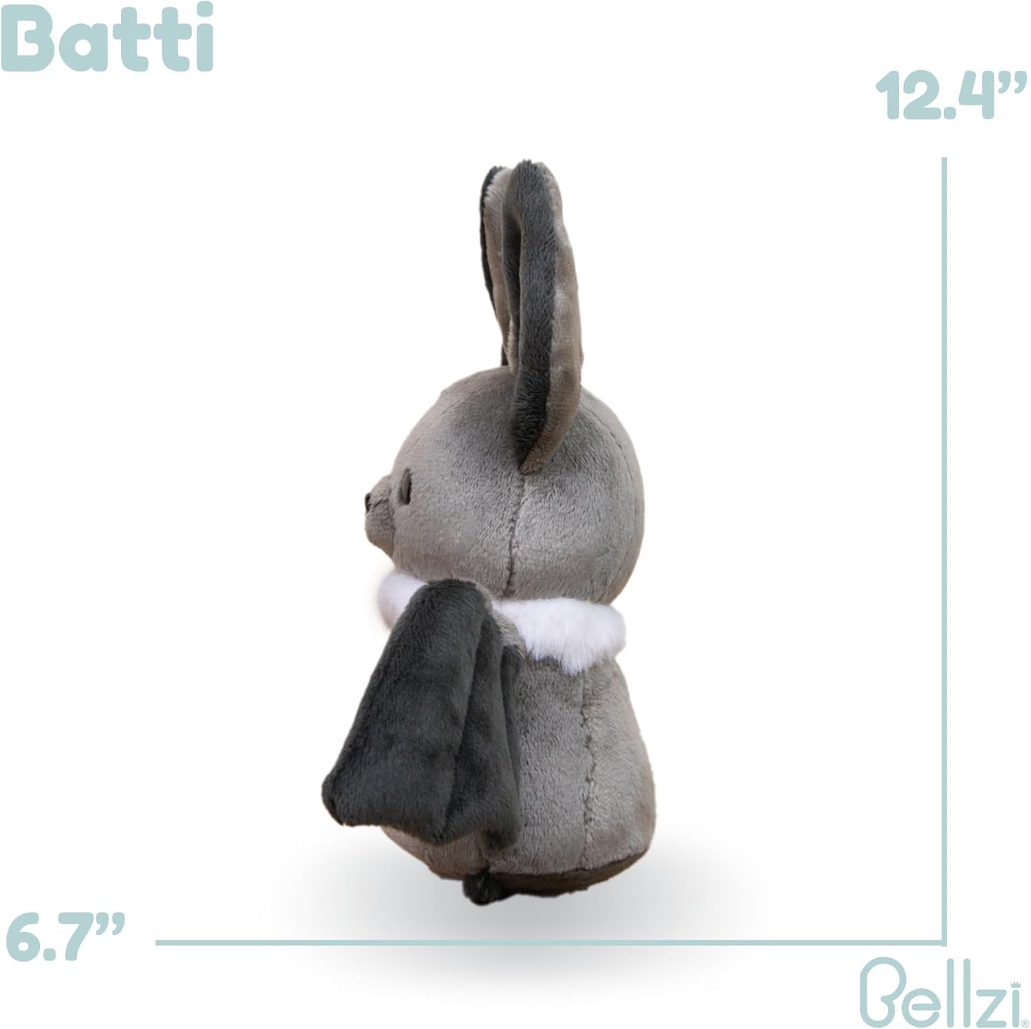 Bellzi Bat - Cute Stuffed Animal Plush Toy - Adorable Soft Bat Toy Plushies and Gifts - Perfect Present for All Ages - Batti