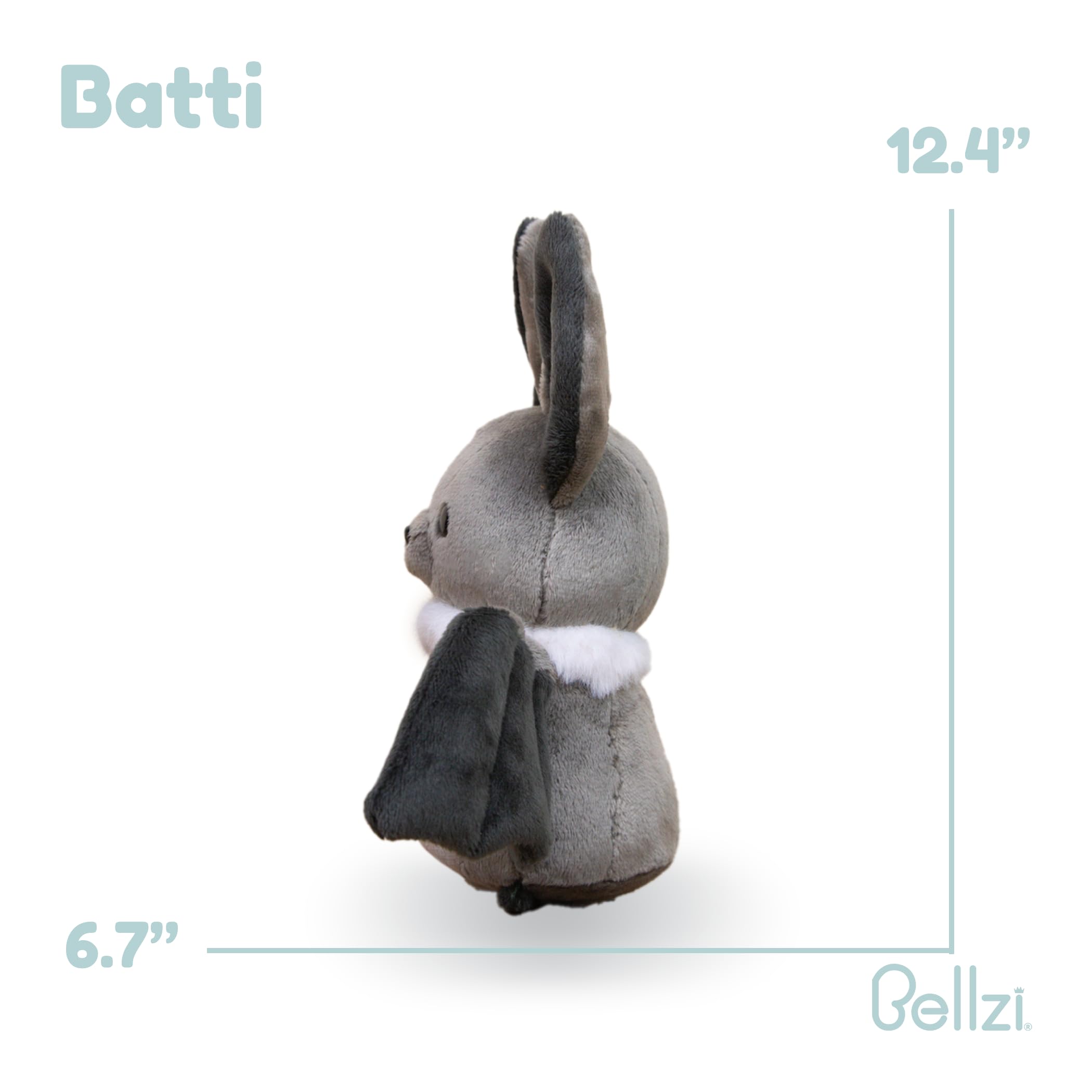 Amazon.co.jp: Bellzi Bat - Cute Stuffed Animal Plush Toy