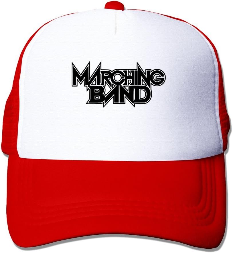 Marching Band Baseball Caps Vintage Snapbacks Red