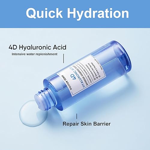 Miniatura 4 de Tónico de ácido hialurónico para cara, tóner hidratante para piel seca, encogedor de poros, tóner facial para antienvejecimiento, reduce las líneas